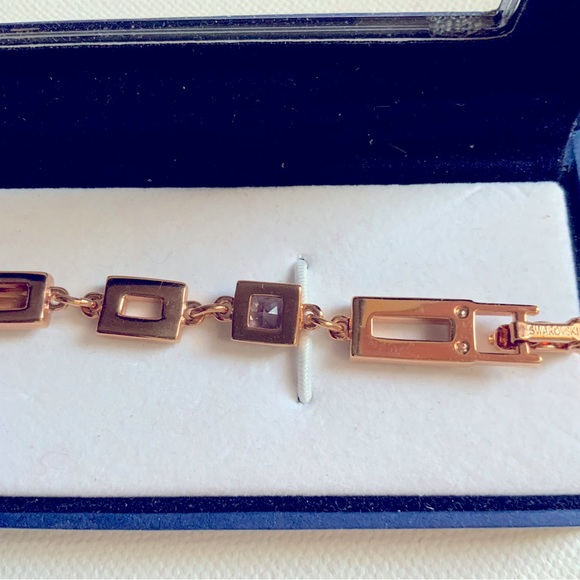 NWOT RARE Beautiful Swarovski Amber Crystals Bracelet - Picture 7 of 10